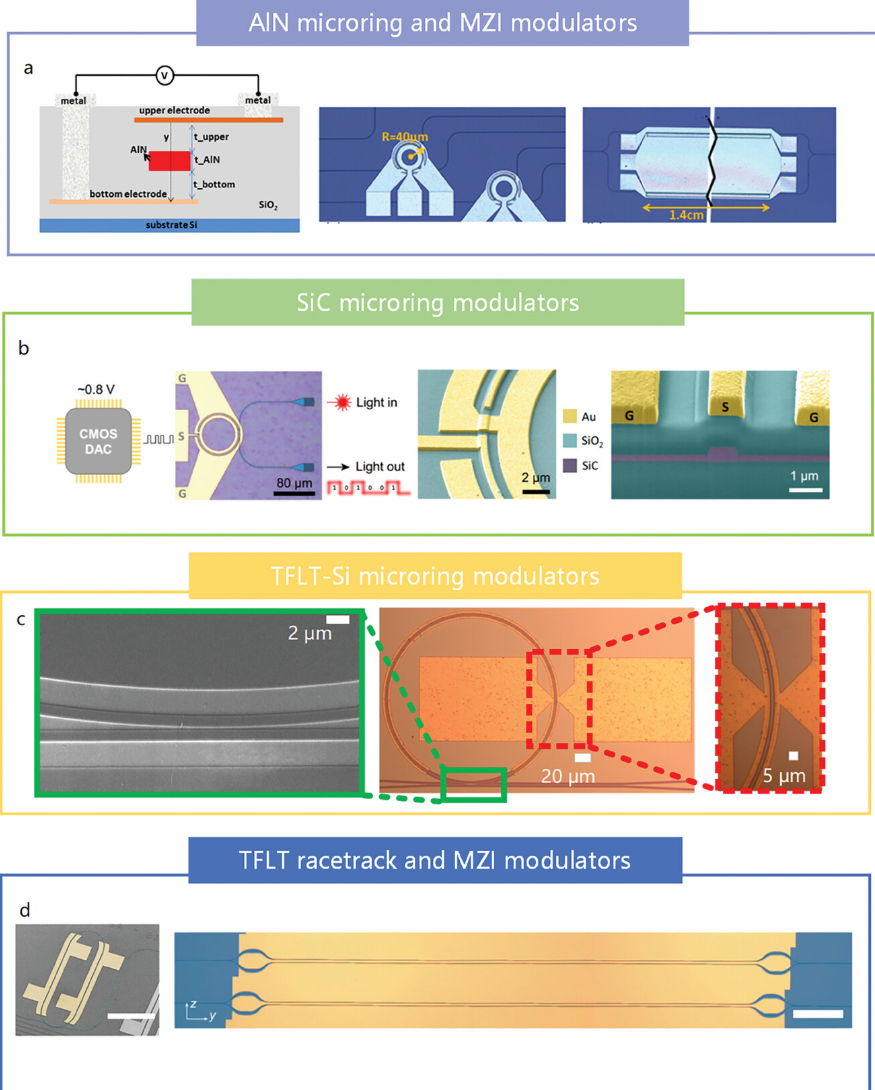 Integrated Pockels modulators on silicon photonics platform